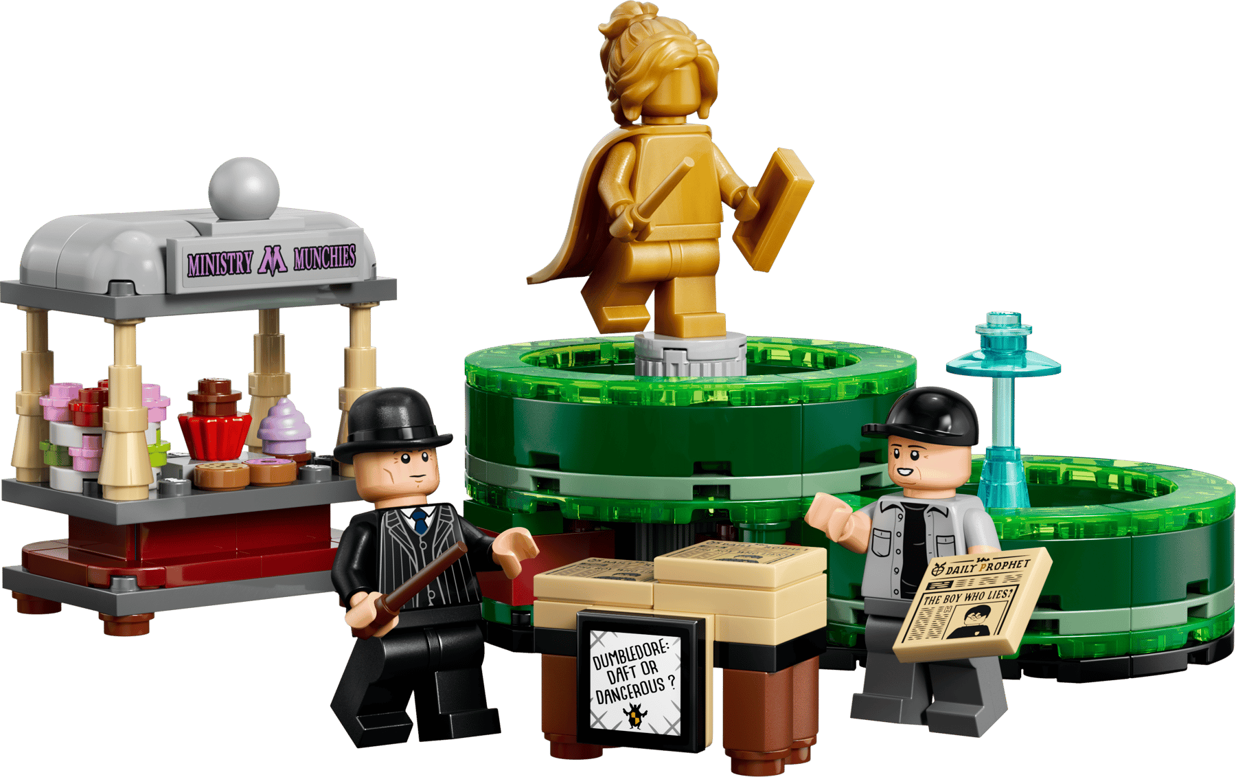 LEGO® Harry Potter 40901 Ministerské pamlsky a stánek Denního věštce