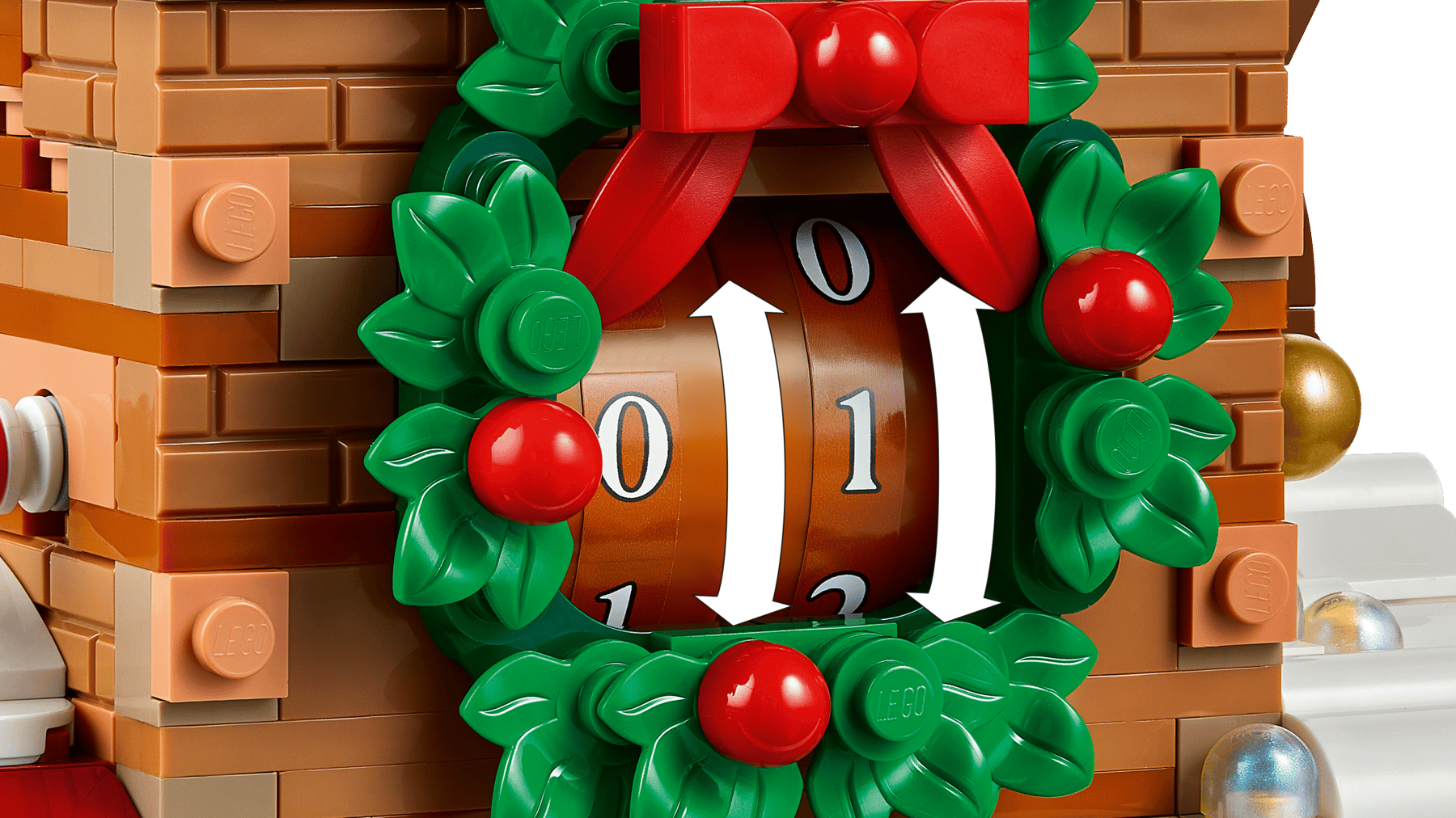 LEGO® 40874 Santa Claus a odpočet do svátků