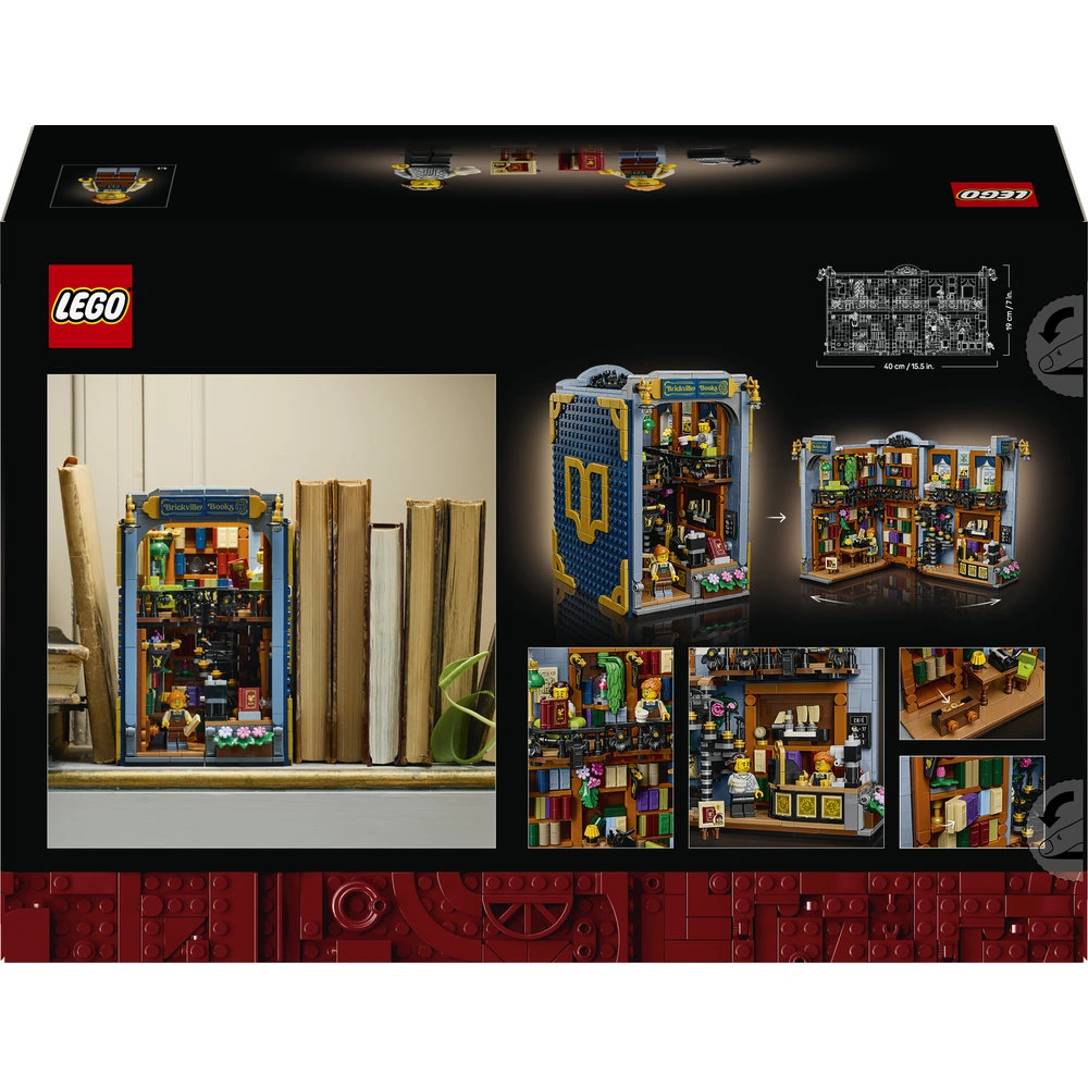 LEGO® Icons 11379 Knižní zarážka: Knihkupectví