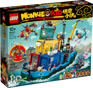 LEGO Monkie Kid 80013 Tajná základna týmu Monkie Kida