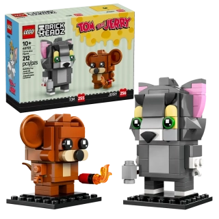 LEGO® BrickHeadz 40793 Figurky: Figurky: Tom a Jerry
