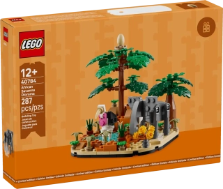 LEGO® 40784 Africká savana – diorama