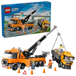 LEGO® City 60467 Výkonný vyprošťovací odtahový vůz s jeřábem
