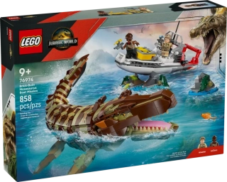 LEGO® Jurassic World 76974 Mise na lodi s mosasaurem
