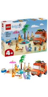LEGO® Bluey 11202 Bluey a rodinný výlet autem na pláž