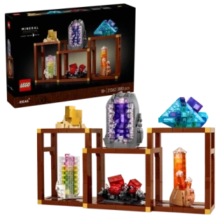 LEGO® Ideas 21362 Sbírka minerálů