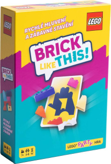 LEGO Hra Asmode Brick Like This! CZ týmová (společenská hra)