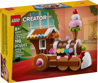 LEGO® Creator 40777 Série oslav: Ozdobný perníkový vláček