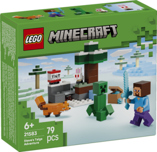 LEGO® Minecraft® 21583 Steve a dobrodružství v tajze