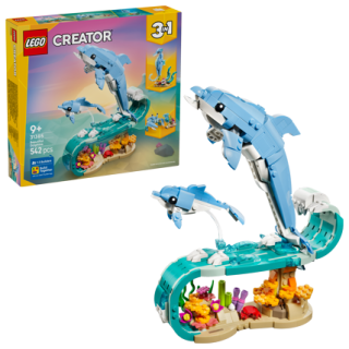 LEGO® Creator 3 v 1 31385 Mořští živočichové: Krásní delfíni