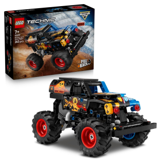 LEGO® Technic 42219 Monster Jam™ Grave Digger™ Oheň a led