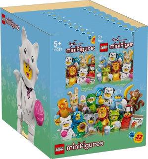 LEGO® 71051 - 28. série Kostýmy zvířat - Originální box 36 minifigurek