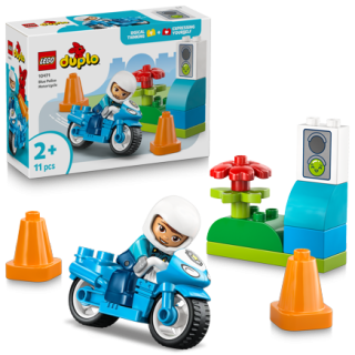 LEGO® DUPLO® 10471 Modrá policejní motorka