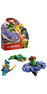 LEGO® NINJAGO® 71849 Nya vs. spinner zmutované příšery