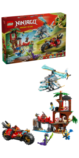 LEGO® NINJAGO® 71857 Souboj nindža vozidel a domek na stromě