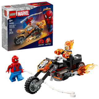 LEGO® | Marvel 76335 Spider-Man vs. Ghost Rider na motorce