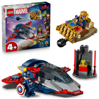 LEGO® ǀ Marvel Captain America vs. Thanos with 2 Minifigures 76319