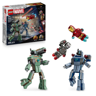 LEGO® ǀ Marvel Iron Man & War Machine vs. Hammer Drones Building Toy 76320