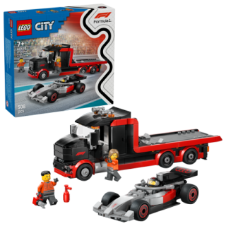 LEGO® City 60493 Výstavní náklaďák F1® se závodním autem Audi F1®