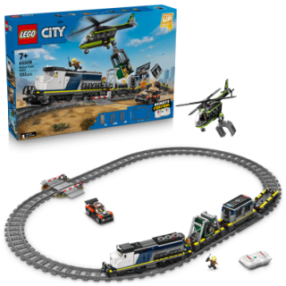 LEGO® City 60508 Loupež v policejním vlaku