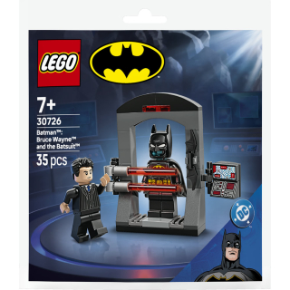 LEGO® DC Batman™ 30726 Batman™: Bruce Wayne™ a oblek Batsuit™