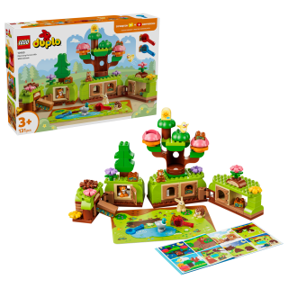 LEGO® DUPLO 10480 Les plný objevů a divokých zvířátek