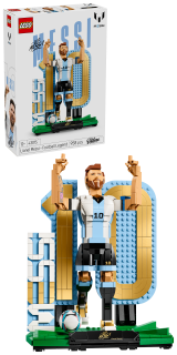 LEGO® Editions 43015 Lionel Messi – Fotbalová legenda