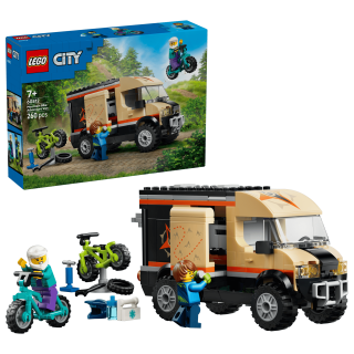 LEGO® City 60512 Dodávka s horskými koly