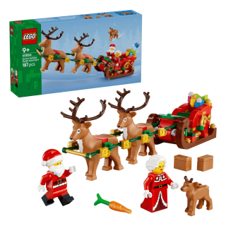 LEGO® 40866 Santa a sváteční dobrodružství na saních