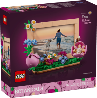 LEGO Botanicals Sada 40916 Květinový Rámeček na fotografii